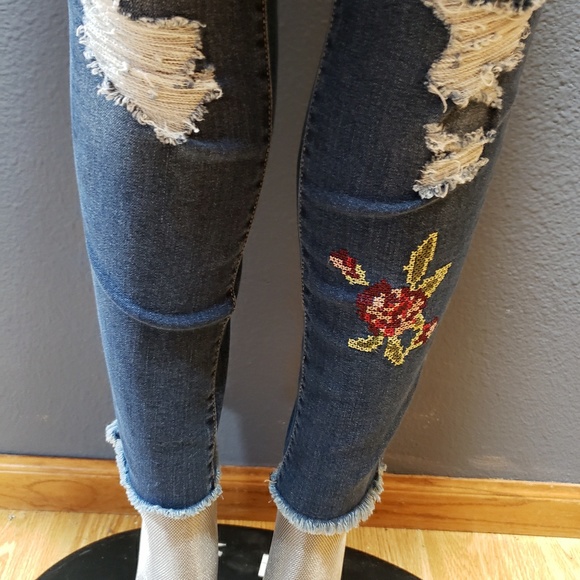 🆕️NWT ONE5ONE  Skinny ankle jeans - Picture 6 of 8